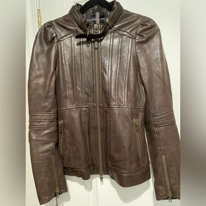 Mackage lambskin leather jacket, XS